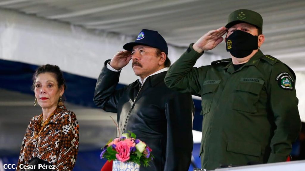 daniel ortega, nicaragua, ejército