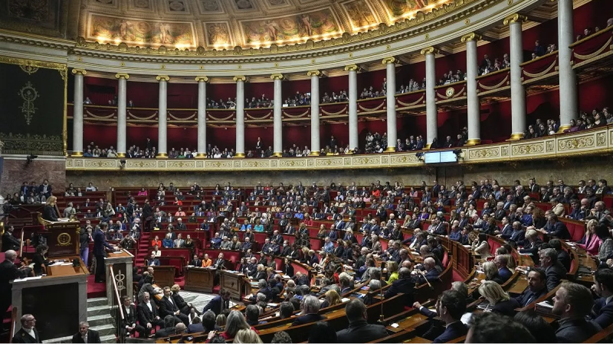sesion parlamentaria de francia
