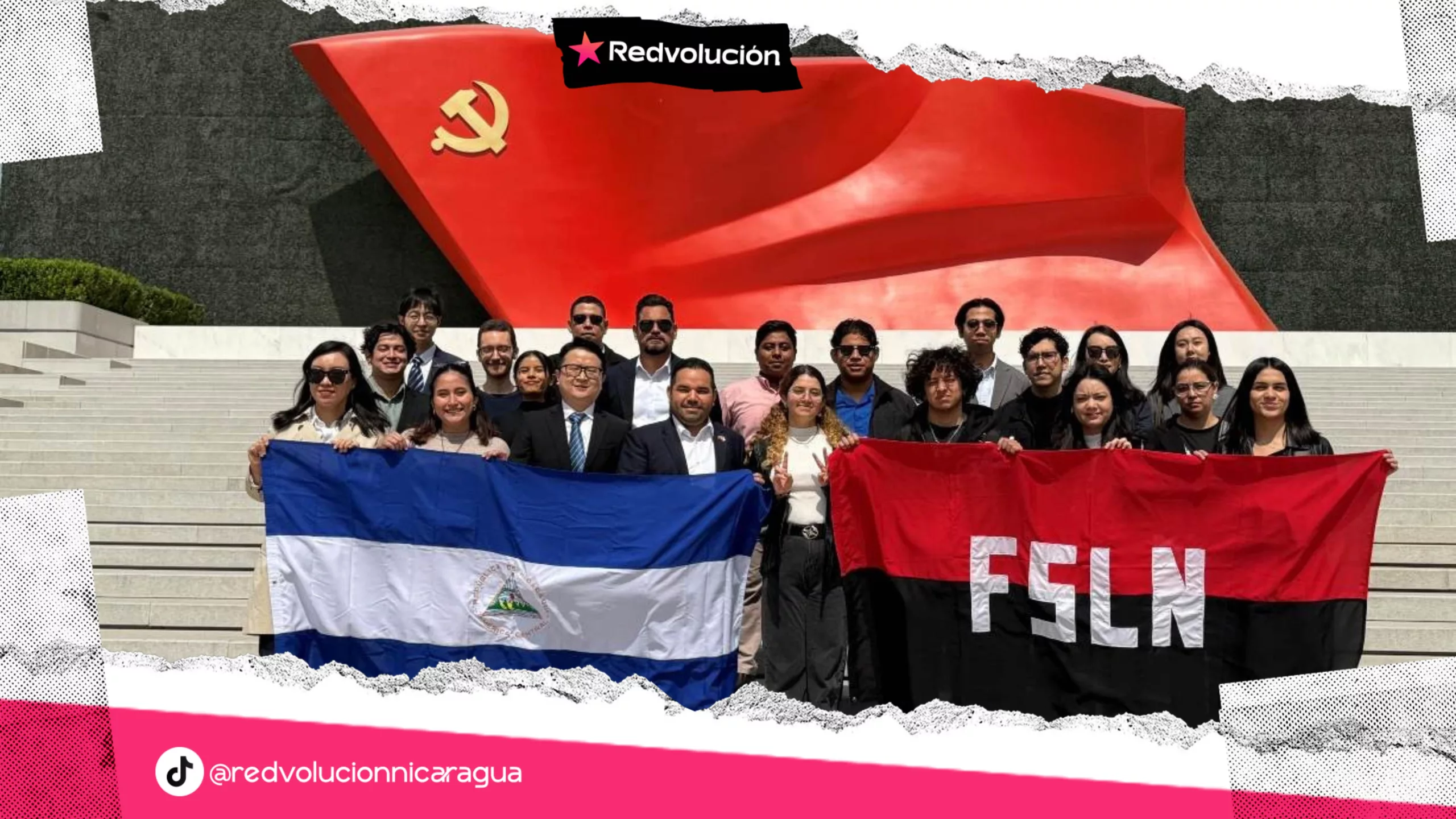 Juventud Sandinista Visita Museo del Partido Comunista de China en Beijing