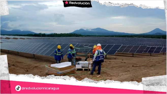 Planta Solar de Malpaisillo avanza 82 %
