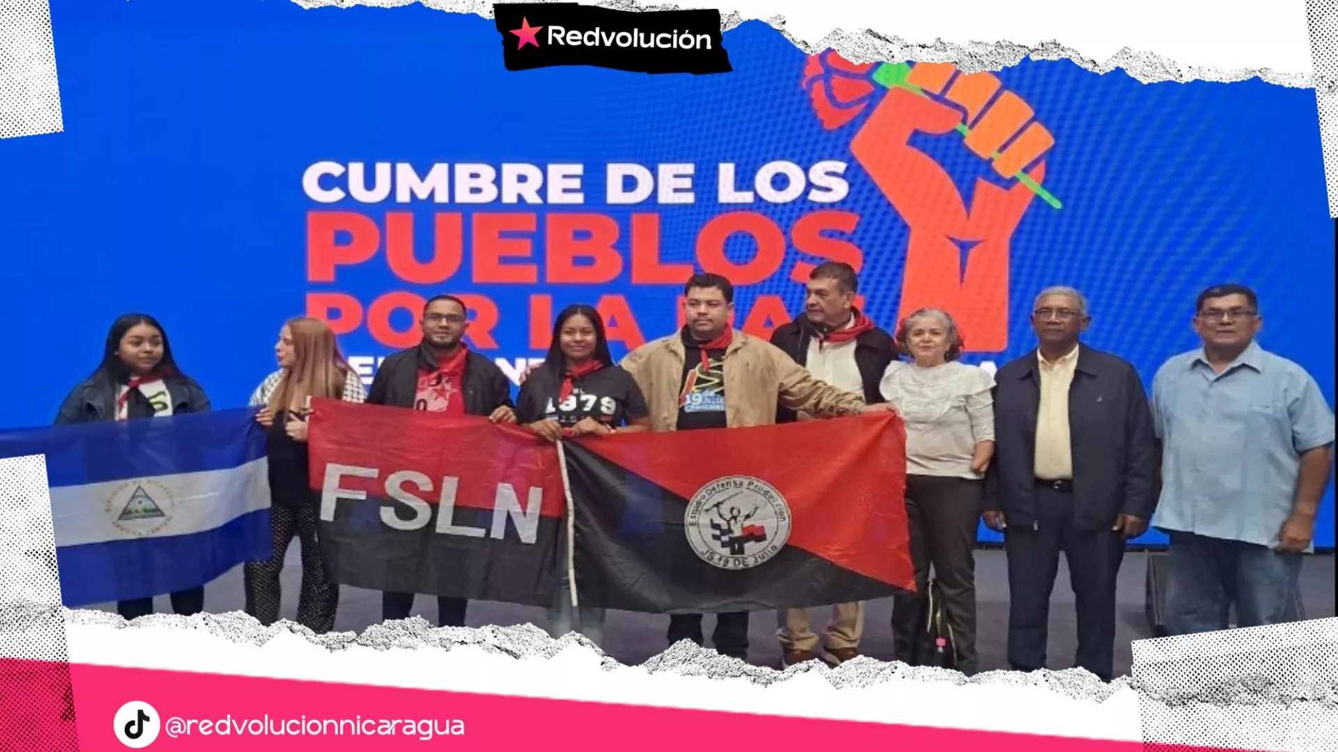 Delegación nicaragüense asiste a Cumbre por la Paz en Venezuela