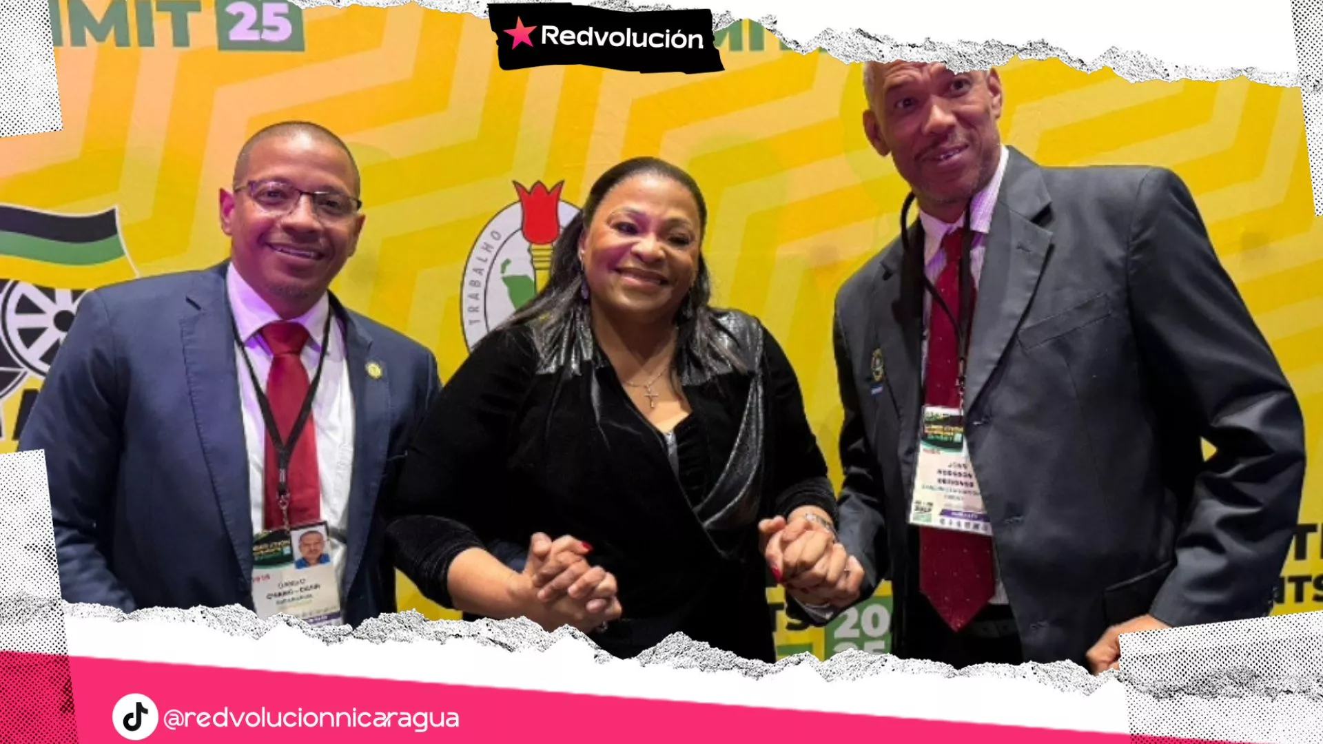 Delegación nicaragüense participa en la Cumbre Mundial de Movimientos de Liberación en Sudáfrica