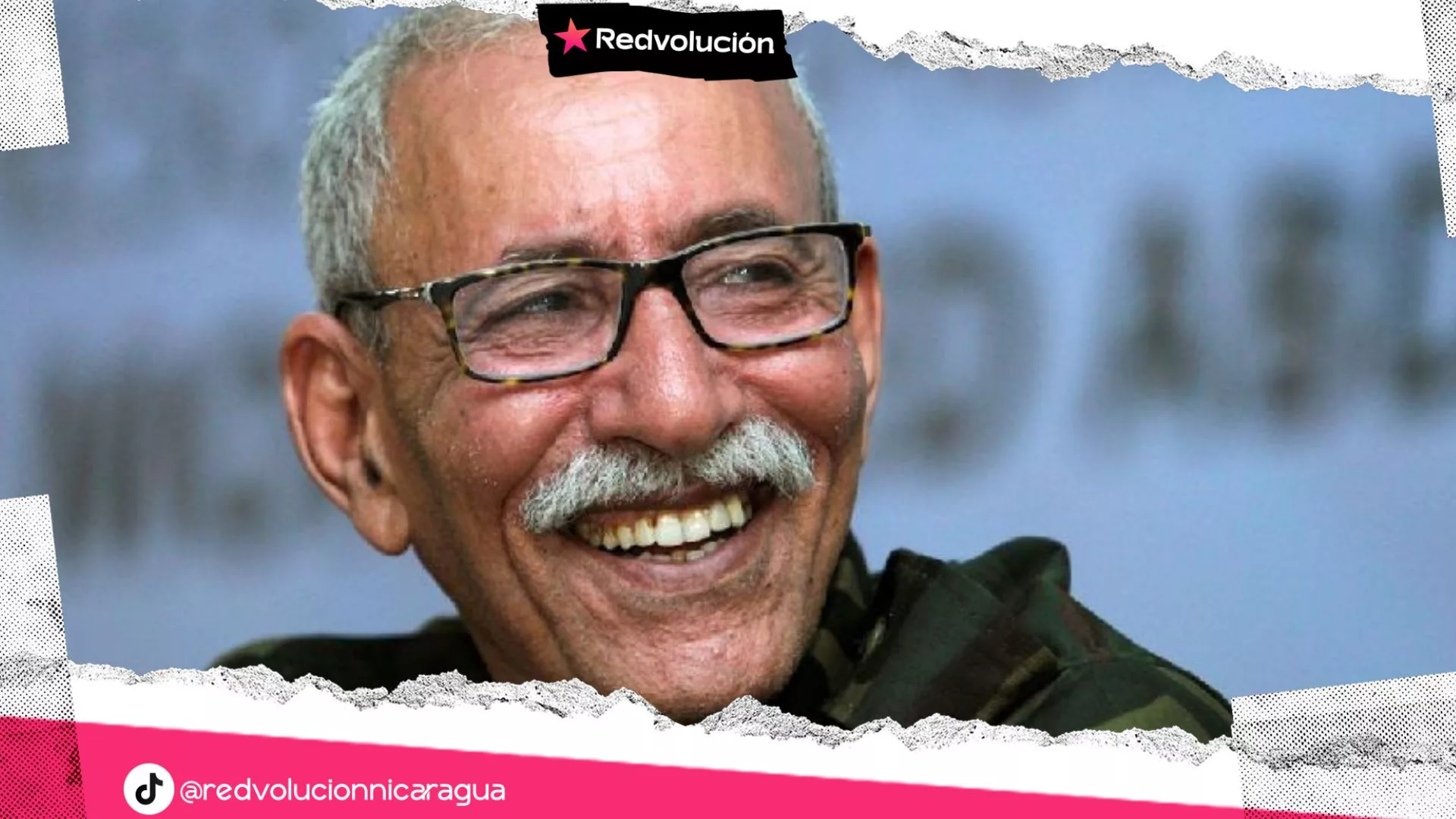 Presidente de la República Árabe Saharaui Democrática saluda los 46 años de la Revolución Sandinista
