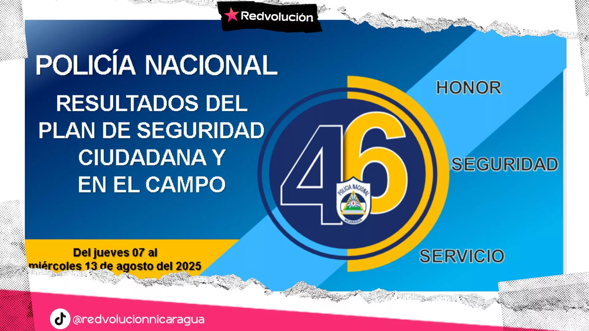 Policía Nacional presenta resultados del Plan de Seguridad Ciudadana para la protección de personas, familias y comunidades en la ciudad y el campo