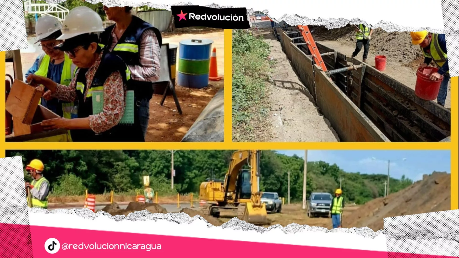 Avanzan Obras de Ampliación de Colectoras Sanitarias en Managua