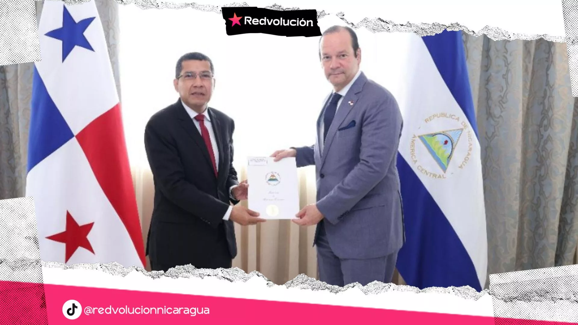 Nicaragua Presenta Copias de Estilo en Panamá a Través de su Embajador Carlos Midence
