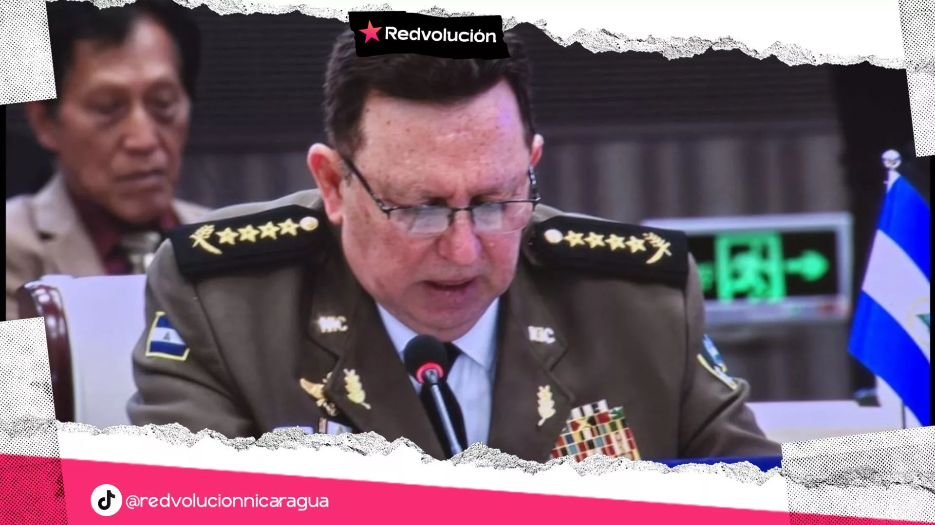Palabras del GE Julio César Avilés Castillo Comandante en Jefe de las Fuerzas Militares del Ejército de Nicaragua