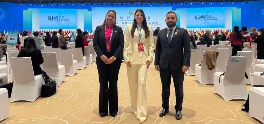 Delegación nicaragüense participa en Reunión Global de Líderes sobre Mujeres en China