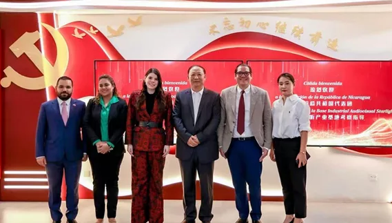 Delegación nicaragüense fortalece capacidades comunicacionales en visita a Xinguang Starlite Media Group
