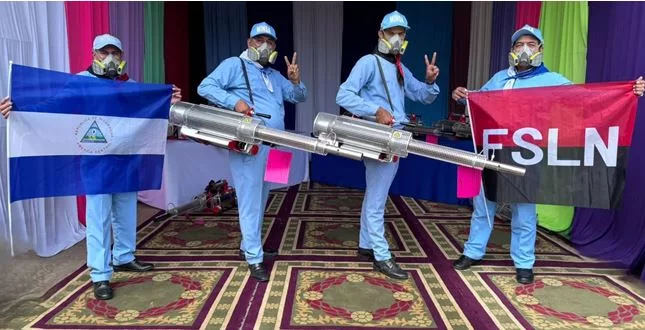 Gobierno de Nicaragua entrega nuevos equipos de Fumigación para cuidar la salud de las familias nicaragüenses
