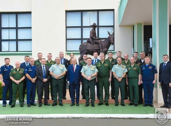 Delegación Militar de la Federación de Rusia realiza visita oficial al Ejército de Nicaragua