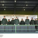 Sesión de Trabajo del Comandante en Jefe de las Fuerzas Militares Nicaragüenses