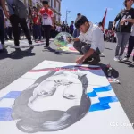 Estudiantes de arte recuerdan la gesta de Los Sabogales en Monimbó