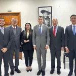 Delegación del Gobierno de Nicaragua sostiene reunión con líder del Partido del Trabajo de México