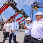 Nicaragua y República Popular China  constatan operatividad de maquinaria en Corinto