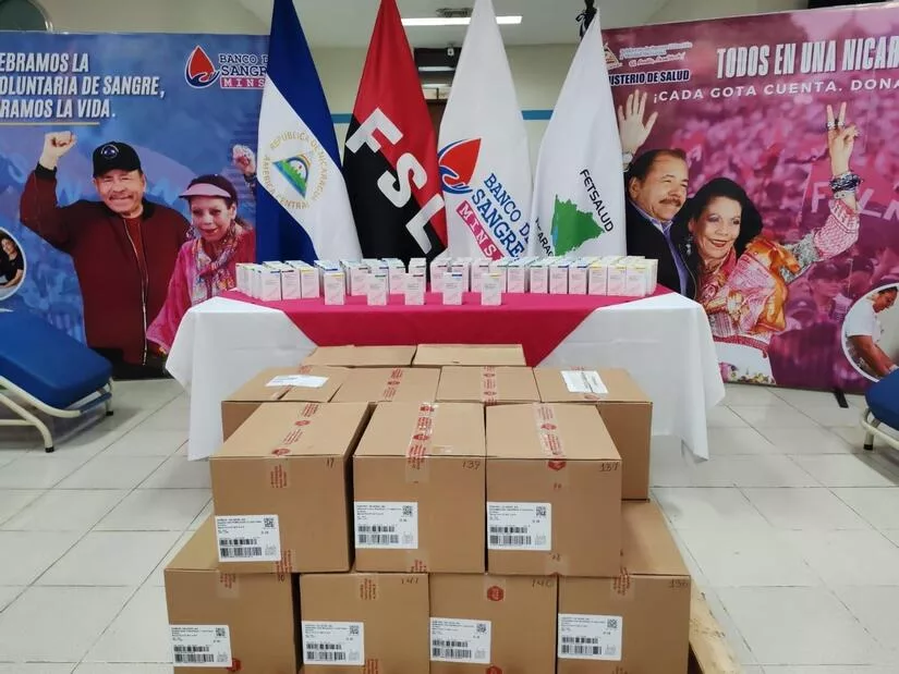 Banco de Sangre recibe importante donativo para pacientes con hemofilia