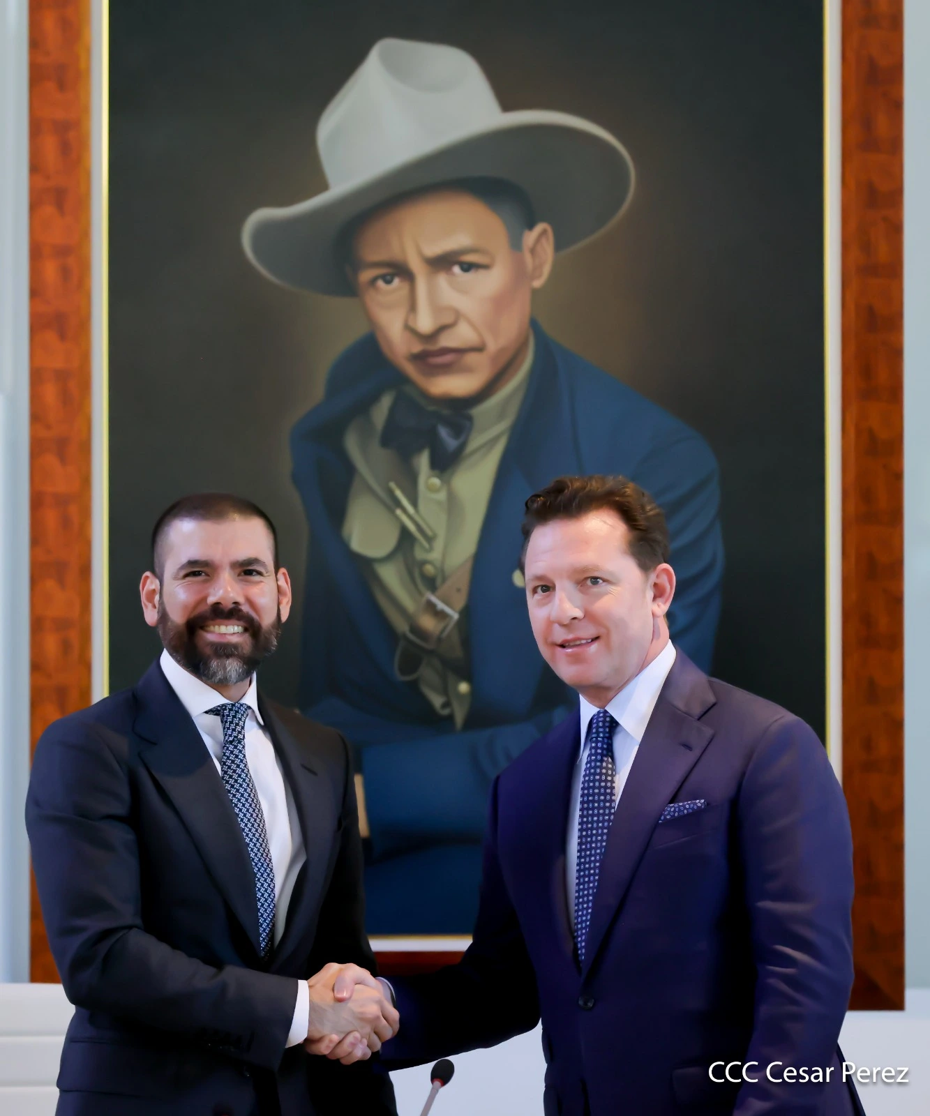 Compañero Laureano Ortega lidera reunión con Condor Gold para fortalecer cooperación e inversión