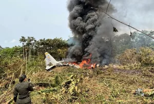 Mensaje de solidaridad al Presidente Gustavo Petro por accidente de avión militar en Colombia