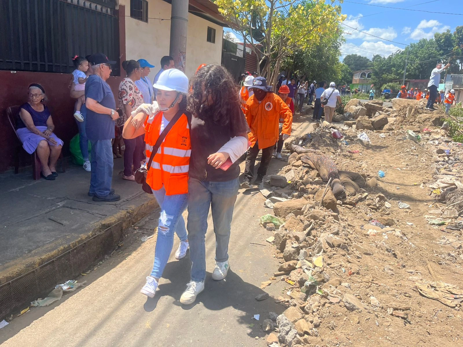 Barrio Santa Rosa se suma al Primer Ejercicio Nacional para salvaguardar la vida