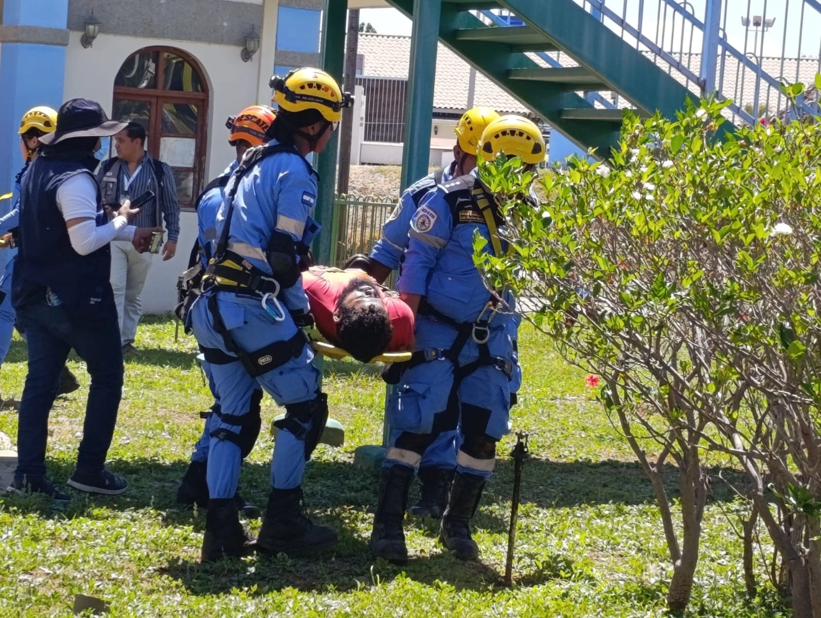 Nicaragua realiza Primer ejercicio nacional ante sismo hipotético de 7.9 grados