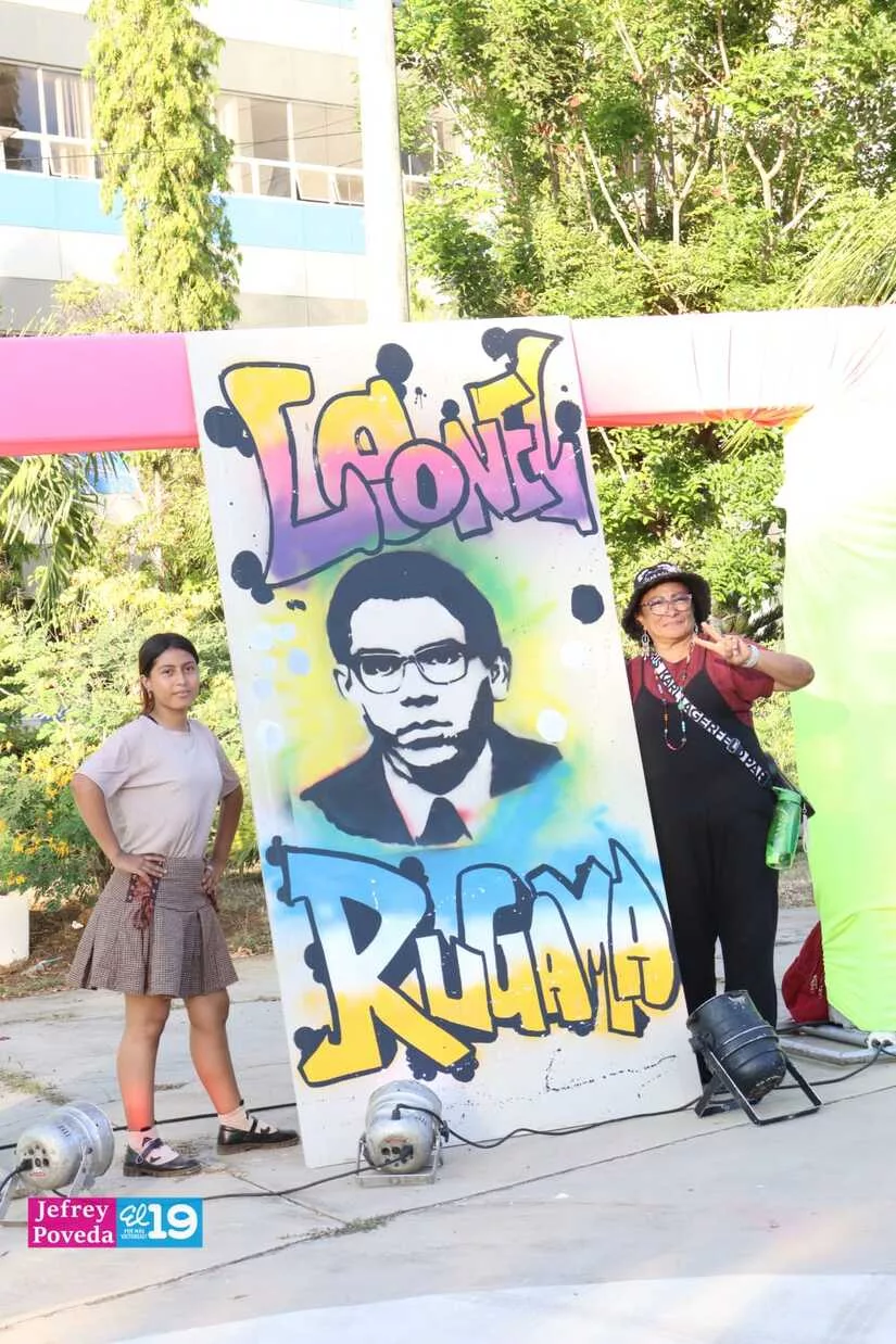 Juventud Sandinista celebra a Leonel Rugama con festival urbano en la UNI