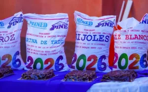 Merienda escolar garantizada: inicia segundo traslado de alimentos en Nicaragua