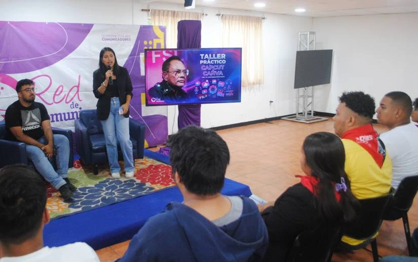 Jóvenes comunicadores conmemoran a Tomás Borge con taller digital creativo