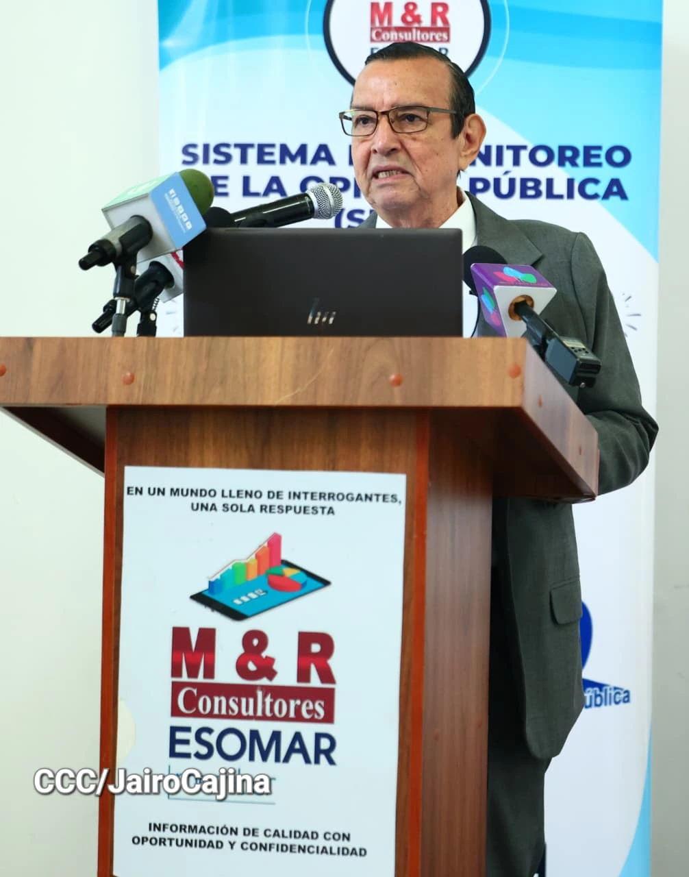 M&R Consultores reporta sólido respaldo ciudadano al FSLN y a los Copresidentes de la República