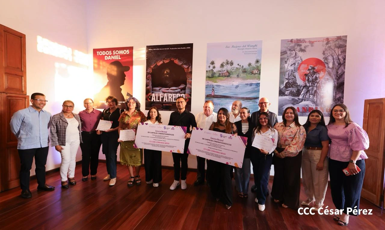 Arte y cine brillan en Granada con premiación del Concurso Nacional de Carteles Cinematográficos 2025