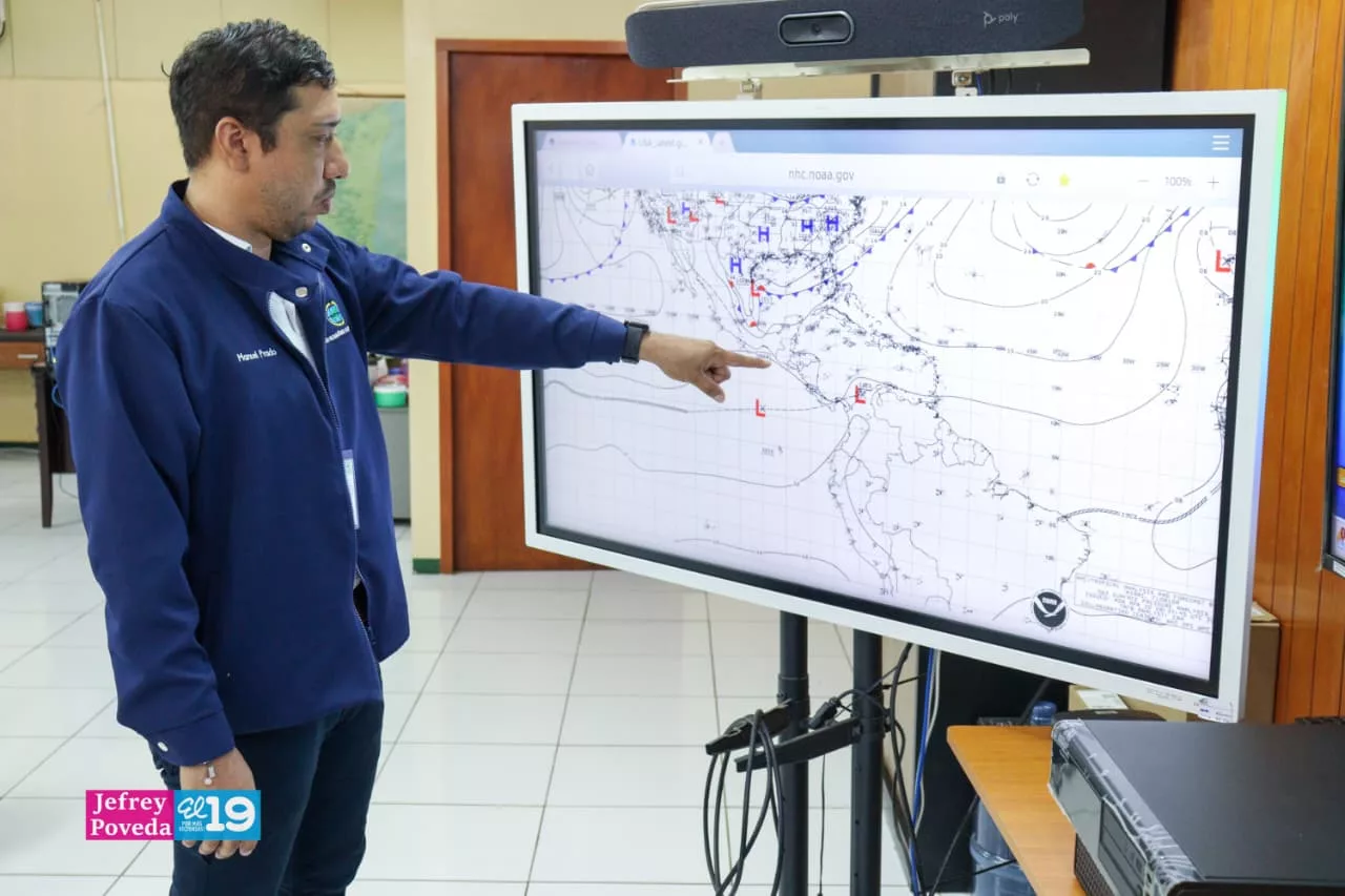 INETER: Altas presiones persisten y habrá lluvias en el Caribe