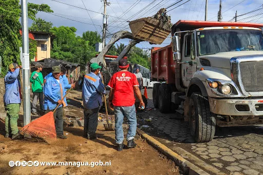 Managua avanza hacia una ciudad más limpia y moderna con eliminación de botaderos ilegales