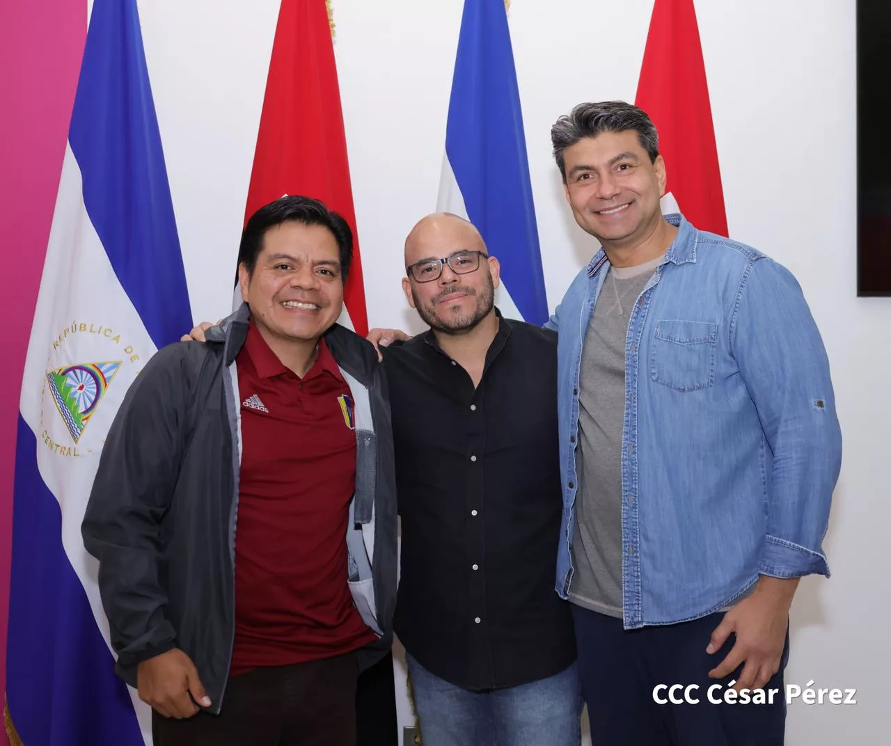 Desde la patria de Sandino, recibimos con alegría a nuestros hermanos comunicadores venezolanos