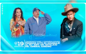 En vivo: Acto conmemorativo por el 131 aniversario del natalicio del General Sandino