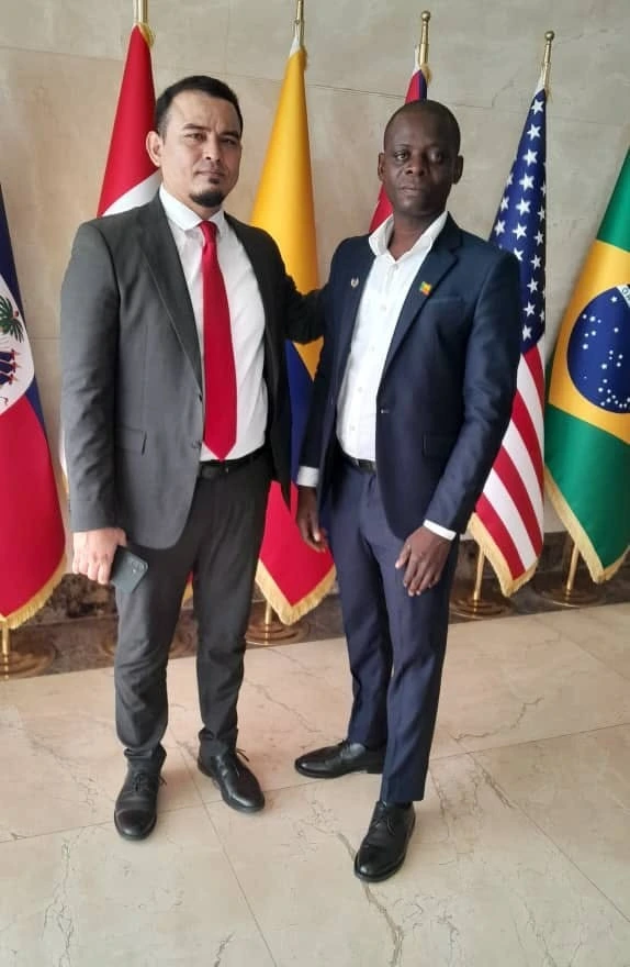 Misión Diplomática de Nicaragua presente en toma de posesión presidencial en Benin