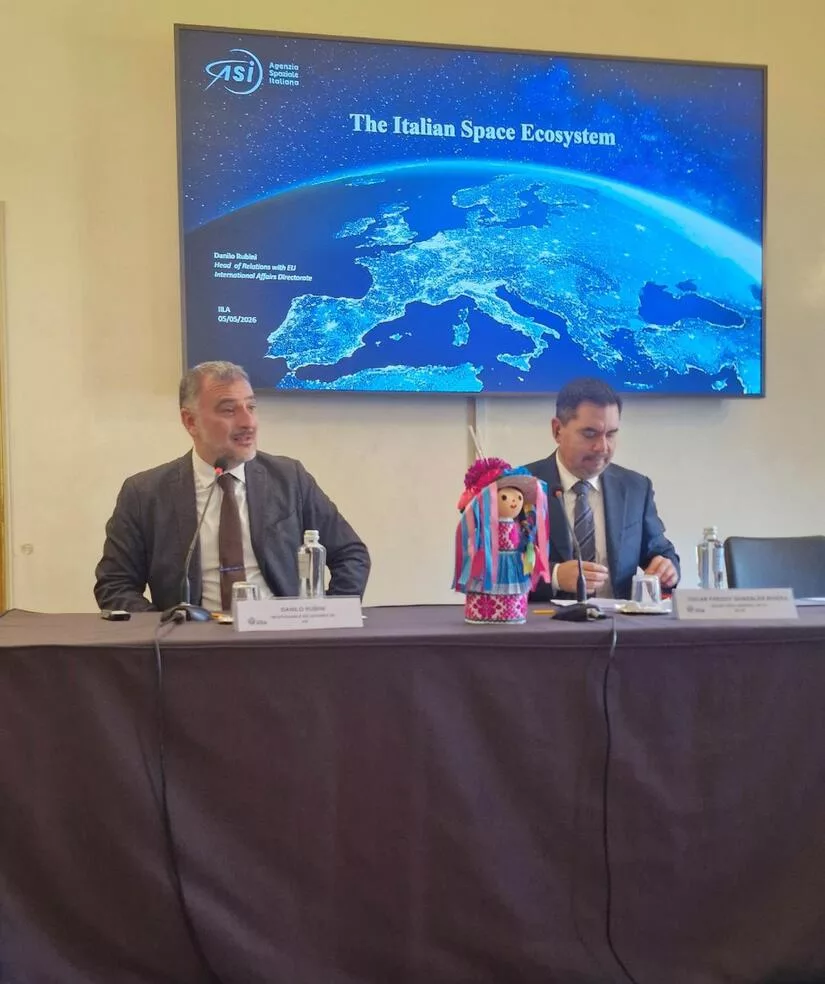 Nicaragua presente en la presentación de la ALCE en Italia, en un espacio de diálogo y articulación en materia espacial