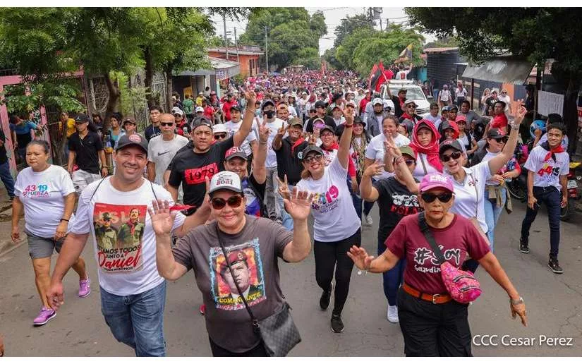 Copresidenta Rosario Murillo destaca actividades del fin de semana y anuncia el Repliegue al Vapor