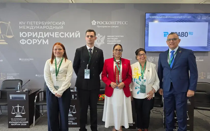 Embajada de Nicaragua presente en el XIV Foro Jurídico Internacional de Rusia