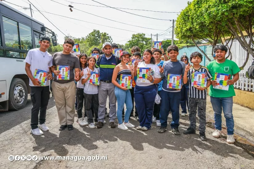 Alcaldía de Managua impulsa jornada de limpieza y recuperación de espacios públicos en Villa Libertad