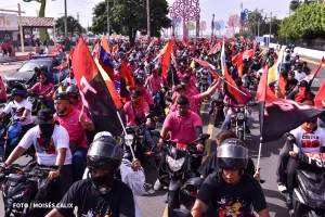 Caravana Motorizada reafirma la paz y la unidad en homenaje al Repliegue Táctico a Masaya