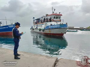 Fuerza Naval garantiza protección y seguridad a la flota pesquera industrial de Nicaragua