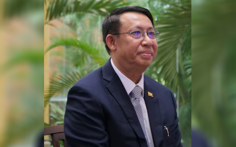 Copresidenta Rosario Murillo da la bienvenida al nuevo representante diplomático de Myanmar en Nicaragua