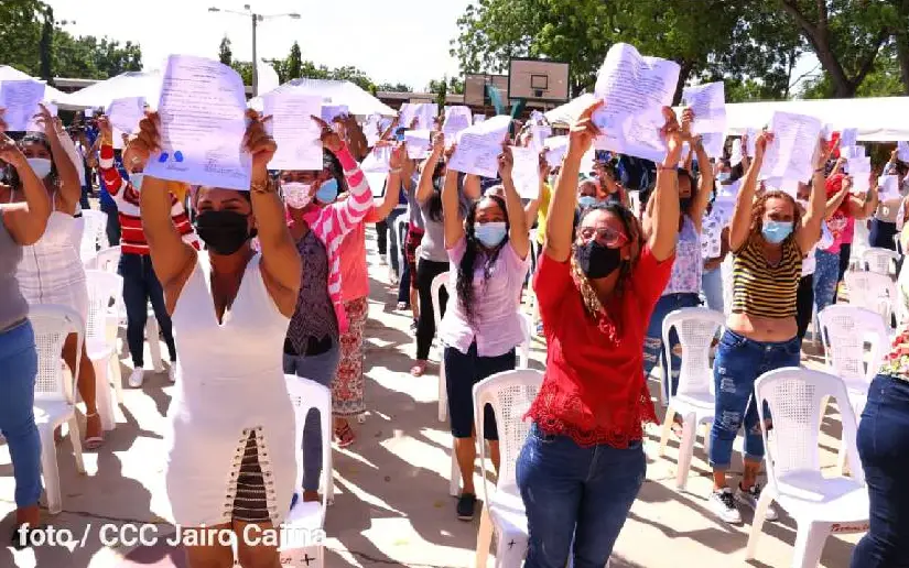 Nicaragua conmemora el Día de la Alegría con el retorno de más de 2,000 personas a sus hogares