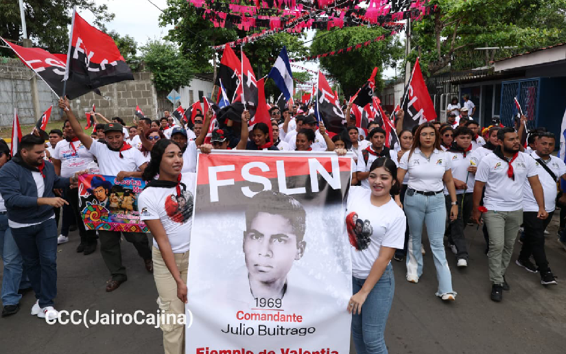 Juventud heroica rinde homenaje al Comandante Julio Buitrago en el 57 aniversario de su tránsito a otro plano de vida