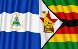 Nicaragua recibe las Copias de Estilo del nuevo embajador de Zimbabwe