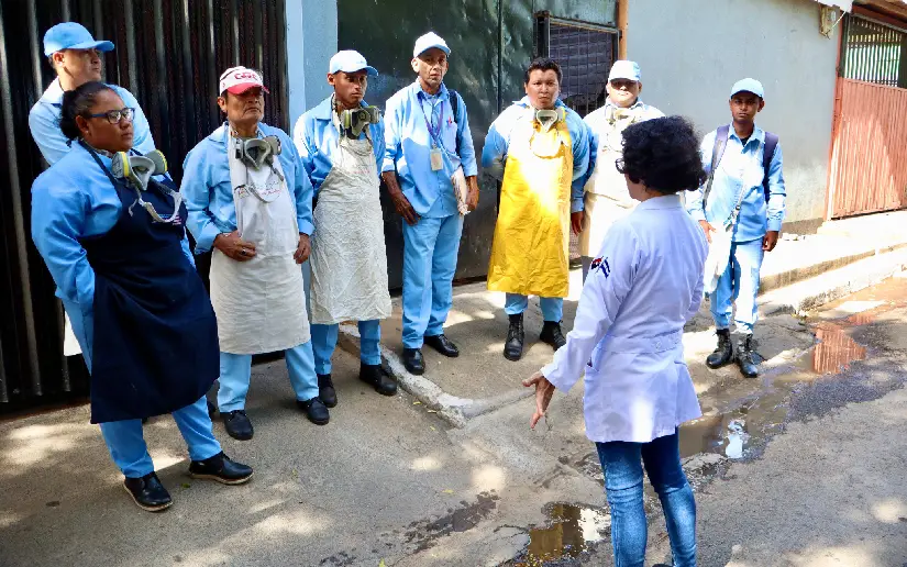 MINSA fortalece la lucha antiepidémica con atención a 890 viviendas en Batahola Norte