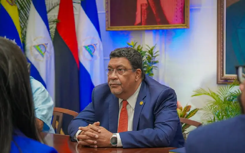 Nuevo embajador del Líbano presenta cartas de estilo ante la Cancillería de Nicaragua