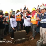 Colocan la primera piedra del Hospital Oriental «Lesbia Carrasquilla» en el Distrito VII de Managua