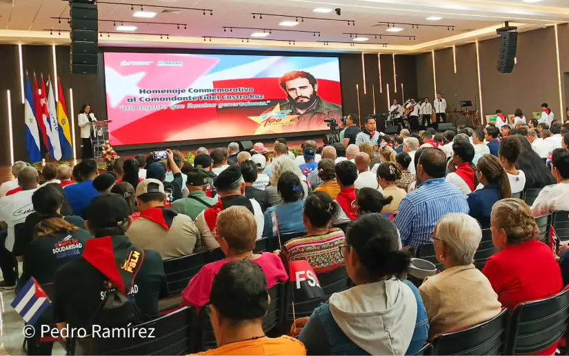 Comandante Fidel Castro vive en la memoria revolucionaria: Universidades Pueblo Presidente conmemoran su centenario