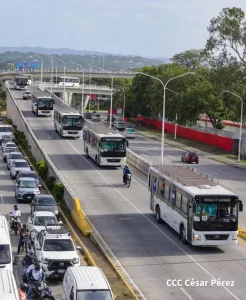 Nicaragua avanza en la modernización del transporte con la llegada de 60 autobuses Yutong