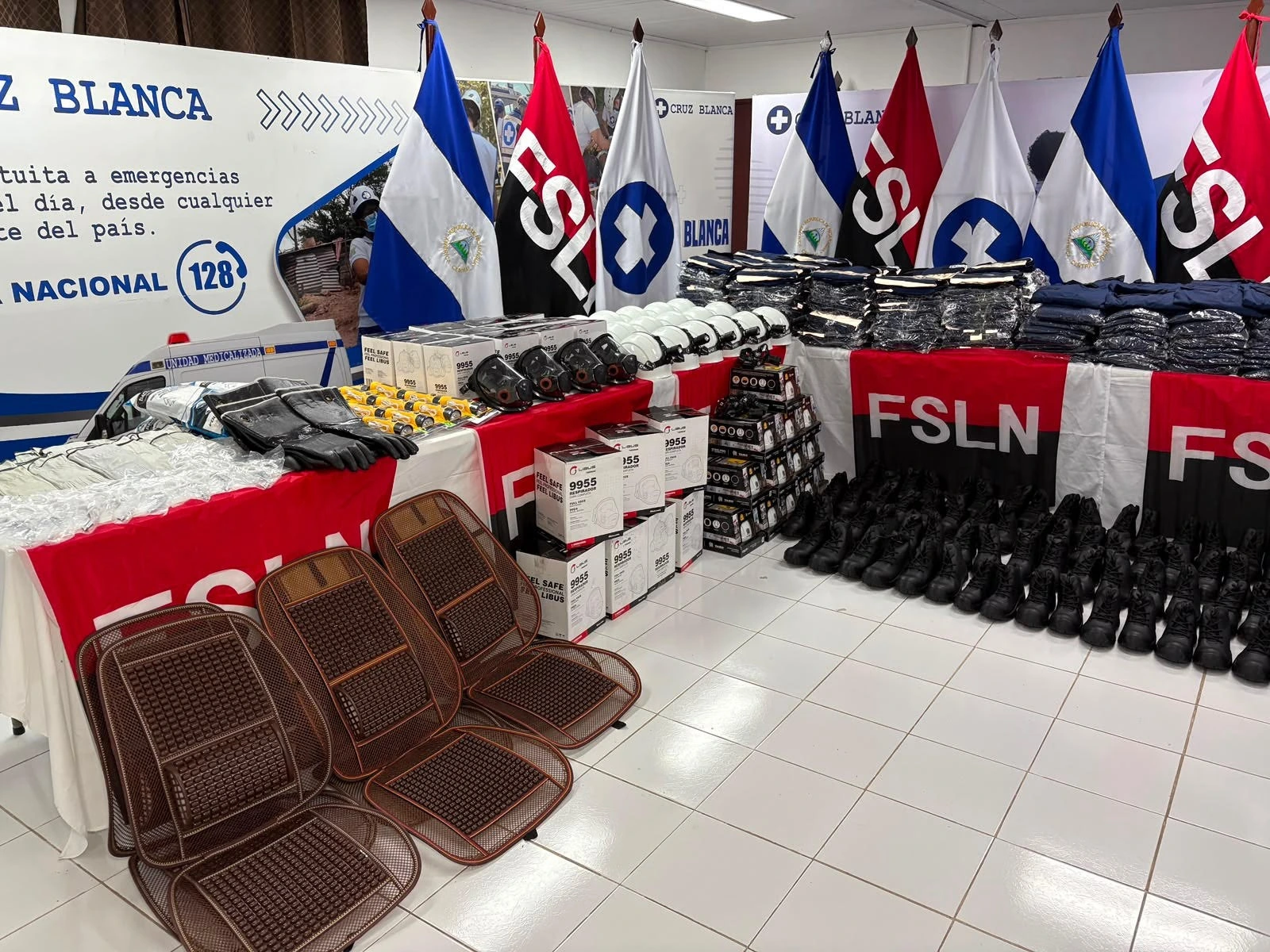 Cruz Blanca entrega uniformes y equipos de protección personal para fortalecer la atención al pueblo nicaragüense